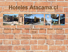 Tablet Screenshot of hotelesatacama.cl